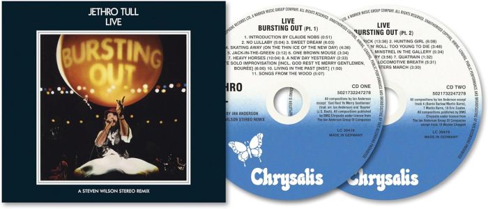 Jethro Tull - Live: Bursting Out (2024 2CD Steven Wilson Stereo remix reissue) - CD - New