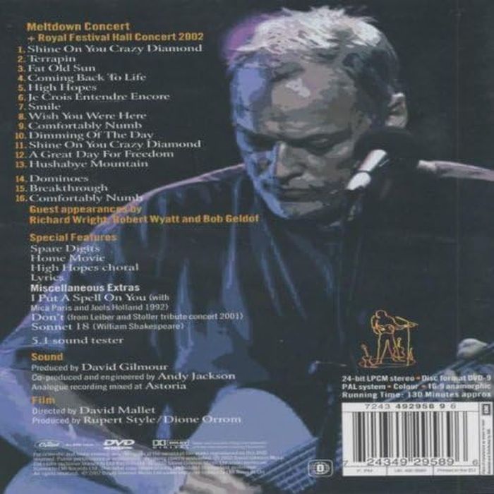 Gilmour, David - In Concert (R2) - DVD - Music