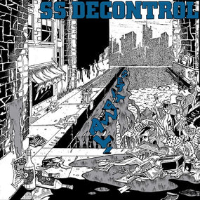 SS Decontrol - Get It Away (2024 12" EP Blue vinyl remastered reissue with bonus stencil) - Vinyl - New