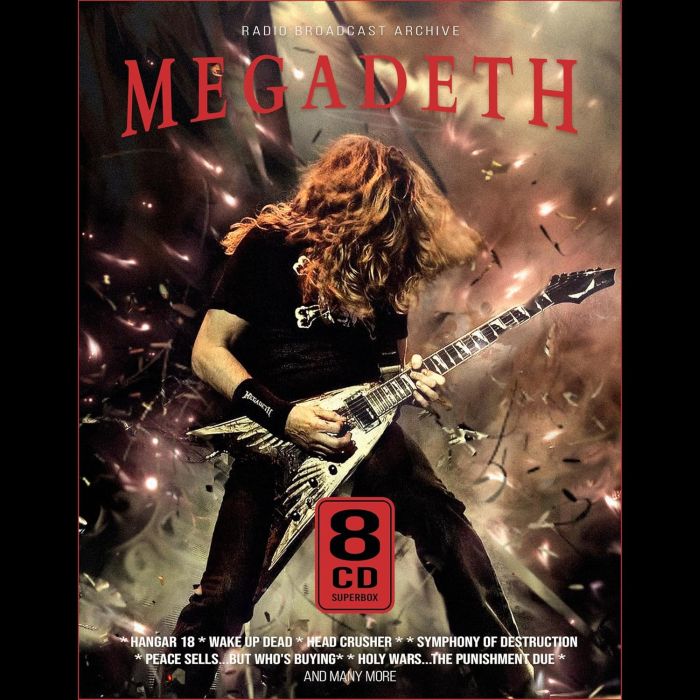 Megadeth - Radio Broadcast Archives (8CD Box Set) - CD - New