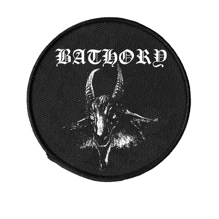 Bathory - Goat Circle (90mm) Sew-On Patch