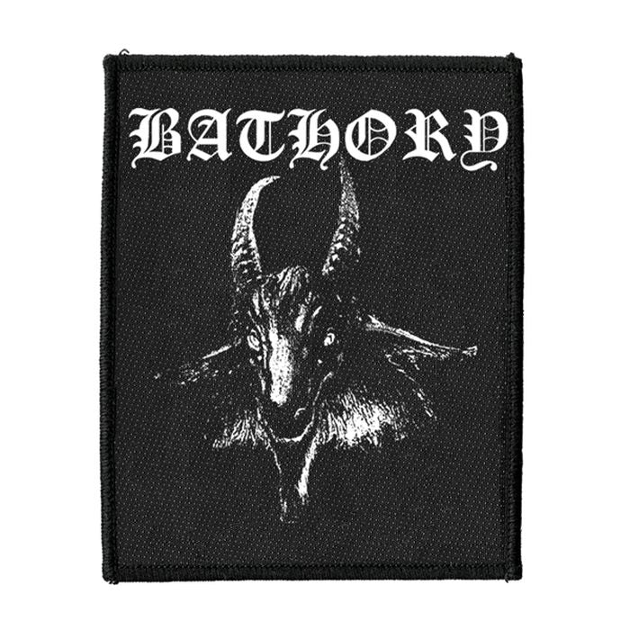 Bathory - Goat Rectangle (100mm x 85mm) Sew-On Patch