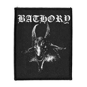 Bathory - Goat Rectangle (100mm x 85mm) Sew-On Patch