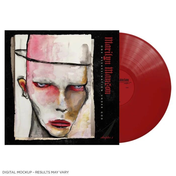 Manson, Marilyn - One Assassination Under God: Chapter 1 (Opaque Red vinyl) - Vinyl - New