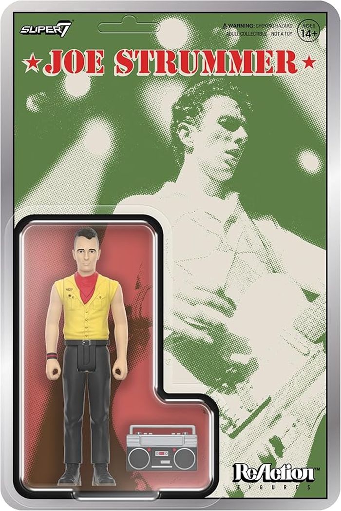 Clash - Joe Strummer (Combat Rock) 3.75 inch Super7 ReAction Figure