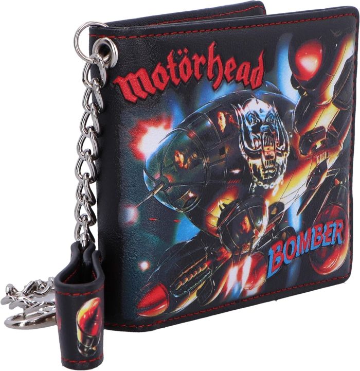 Motorhead - Bomber - Bi-Fold Wallet with Chain - Leather