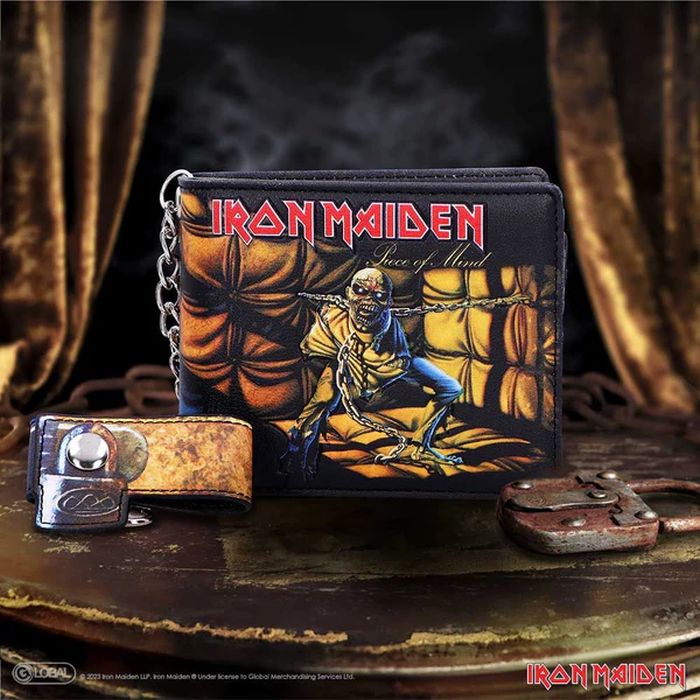 Iron Maiden - Piece Of Mind - Bi-Fold Wallet with Chain - Leather