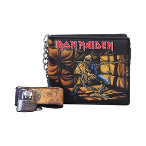 Iron Maiden - Piece Of Mind - Bi-Fold Wallet with Chain - Leather