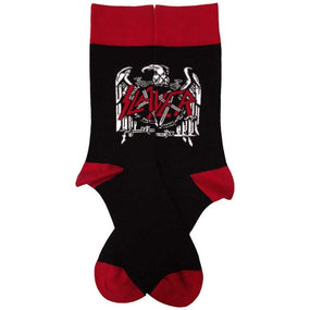 Slayer - Black Crew Socks (Fits Sizes 7 to 11) - Eagle