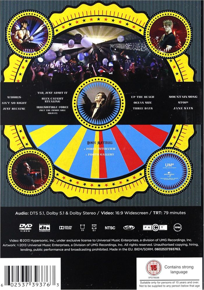 Jane's Addiction - Live In NYC (R0) - DVD - Music