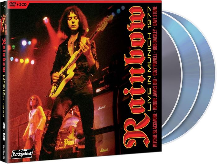 Reissue Dvd Rainbow - Live In Munich 1977 (2024 2CD/DVD reissue) (R0) - CD - New