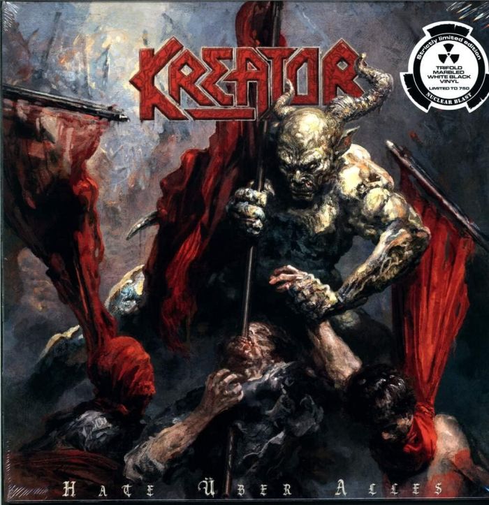 Kreator - Hate Uber Alles (Ltd. Ed. 2LP Marbled White/Black vinyl trifold - 750 copies) - Vinyl - New