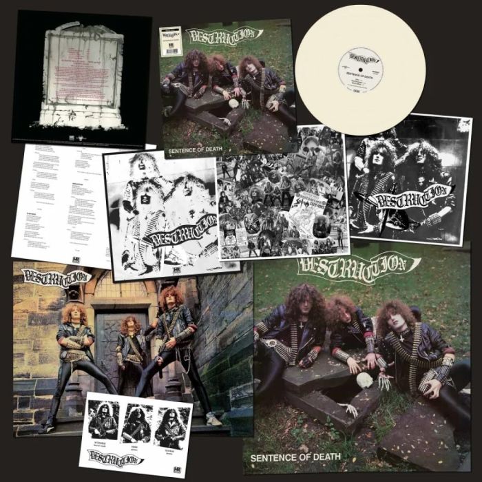 Destruction - Sentence Of Death (2023 Bone vinyl reissue) - Vinyl - New
