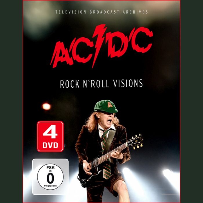 ACDC - Rock N' Roll Visions: Television Broadcast Archives (4DVD) (R0) - DVD - Music