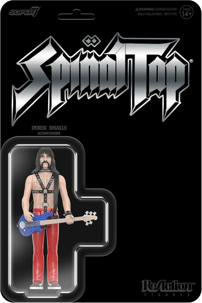 Spinal Tap - Derek Smalls 3.75 inch Super7 ReAction Figure