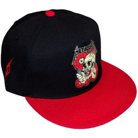 Metallica - Cap Snapback (Black & Red Shortest Straw)