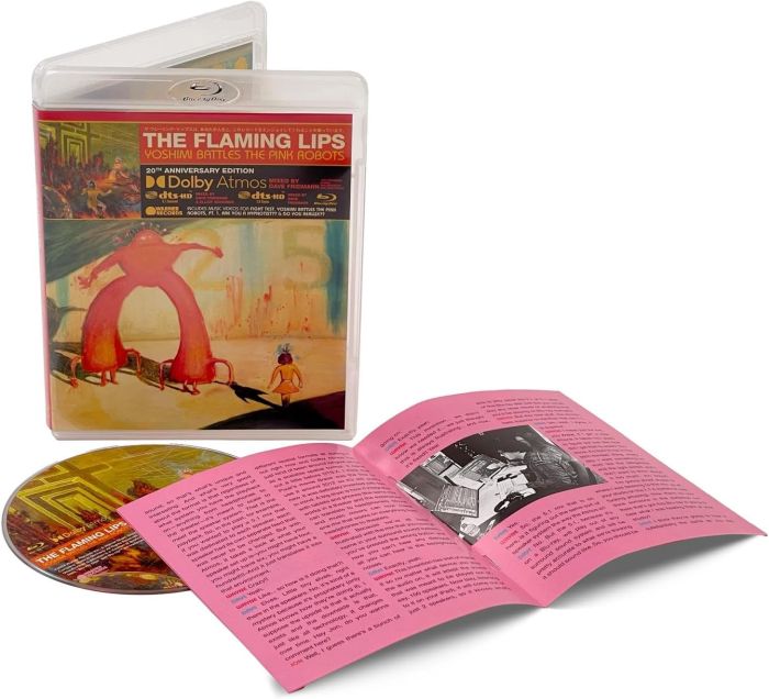 Flaming Lips - Yoshimi Battles The Pink Robots (20th Anniversary Ed. Blu-Ray/Dolby Atmos reissue) (RA/B/C) - Blu-Ray - Music