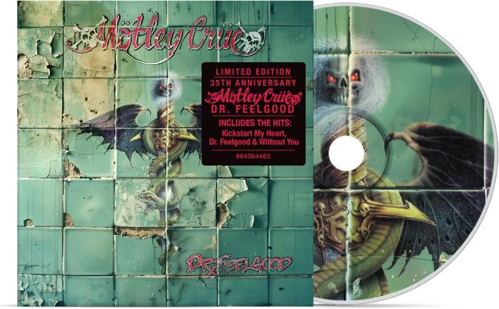 Motley Crue - Dr. Feelgood (Ltd. 35th Anniversary Ed. 2024 LP replica reissue) - CD - New