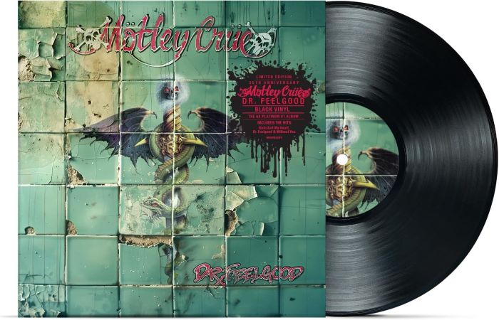 Motley Crue - Dr. Feelgood (Ltd. 35th Anniversary Ed. 2024 Black vinyl reissue) - Vinyl - New
