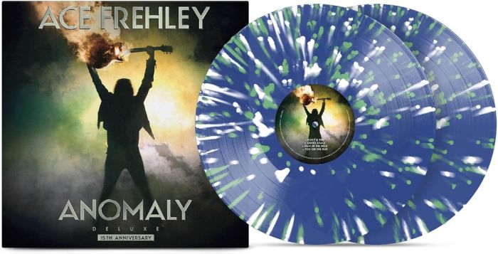 Frehley, Ace - Anomaly (Ltd. Deluxe 15th Anniversary Ed. 180g 2LP Cobalt Blue with White & Spring Green Splatter vinyl gatefold reissue with download card) - Vinyl - New