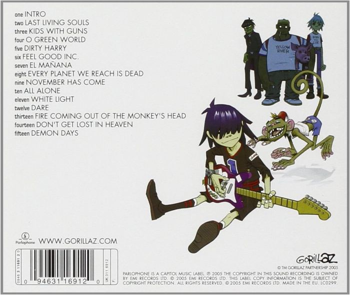 Gorillaz - Demon Days - CD - New