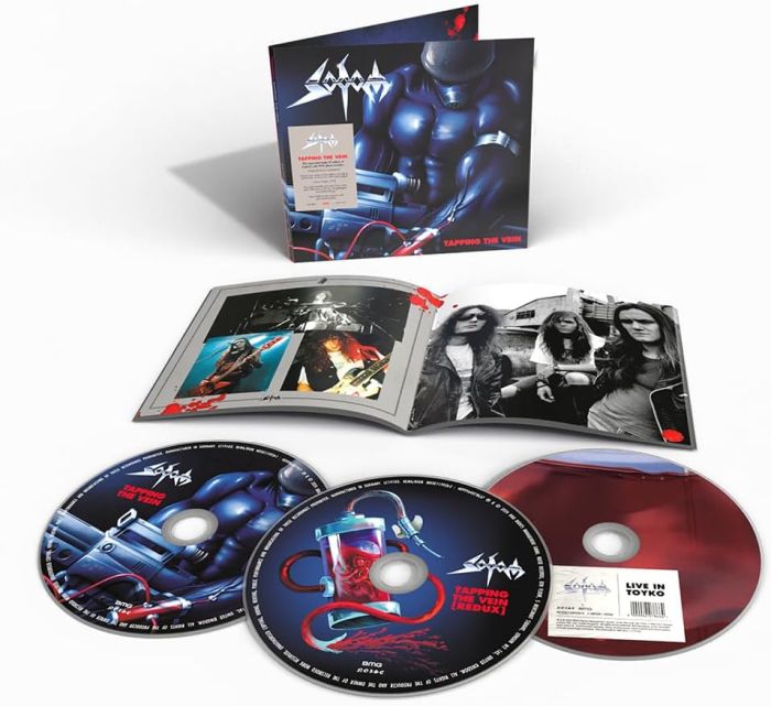 Sodom - Tapping The Vein (2024 Expanded Ed. 3CD remastered digipak reissue) - CD - New