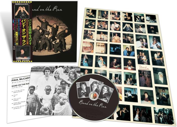 McCartney, Paul And Wings - Band On The Run (2024 Jap. SHM-CD remastered LP replica reissue) - CD - New