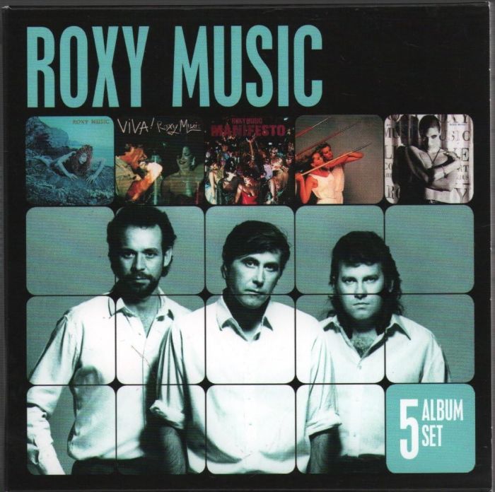 Roxy Music - 5 Album Set (Siren/Viva!/Manifesto/Flesh + Blood/Heart Still Beating) (5CD) - CD - New