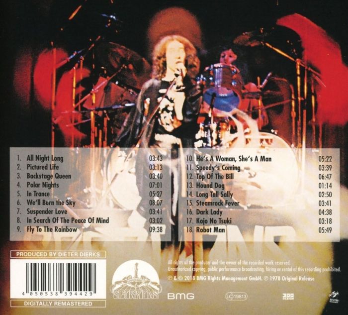 Scorpions - Tokyo Tapes (2018 remastered digipak reissue) - CD - New