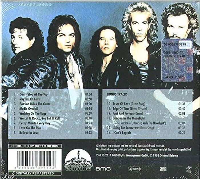Scorpions - Savage Amusement (2018 remastered digipak reissue with 6 bonus tracks) - CD - New