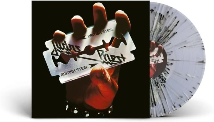 Judas Priest - British Steel (2024 National Album Day Black & White Splatter vinyl reissue) - Vinyl - New