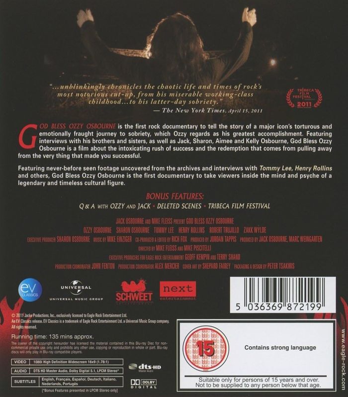Osbourne, Ozzy - God Bless Ozzy Osbourne (RA/B/C) - Blu-Ray - Music