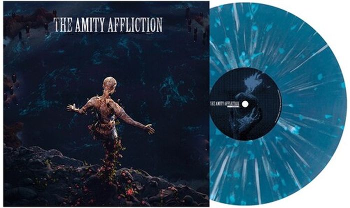 Amity Affliction - Let The Ocean Take Me (Redux) (2024 re-recording) (Ltd. Ed. Sea Blue with White Splatter vinyl gatefold with download) - Vinyl - New