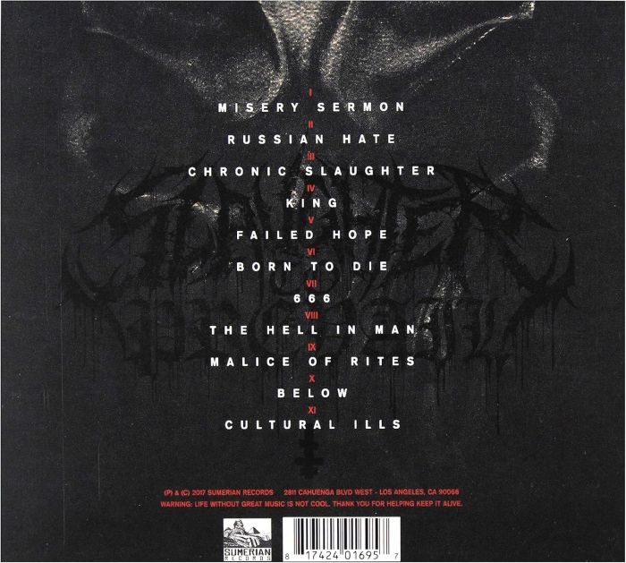 Slaughter To Prevail - Misery Sermon - CD - New