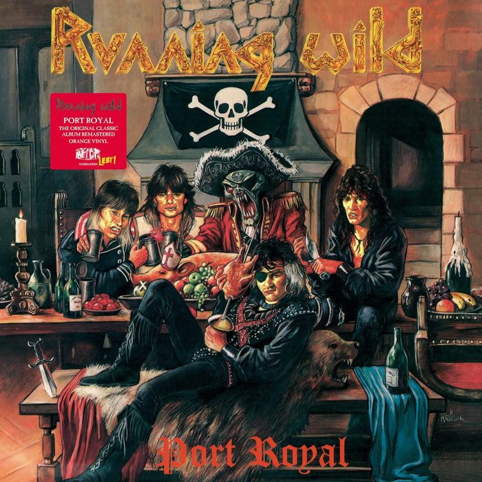 Running Wild - Port Royal (2023 Orange vinyl remastered reissue) - Vinyl - New