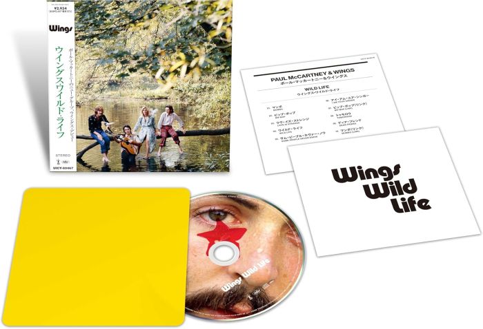 Wings - Wild Life (2024 Jap. SHM-CD remastered LP replica reissue) - CD - New