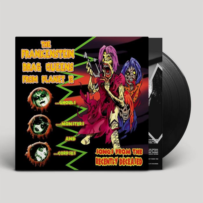 Frankenstein Drag Queens From Planet 13 - Songs From The Recently Deceased (2024 Black vinyl reissue) - Vinyl - New