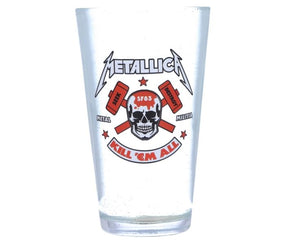 Metallica - Beer Glass - Pint - Kill Em All (Metal Militia)