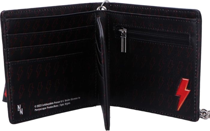 ACDC - Highway To Hell - Bi-Fold Wallet with Chain - Leather