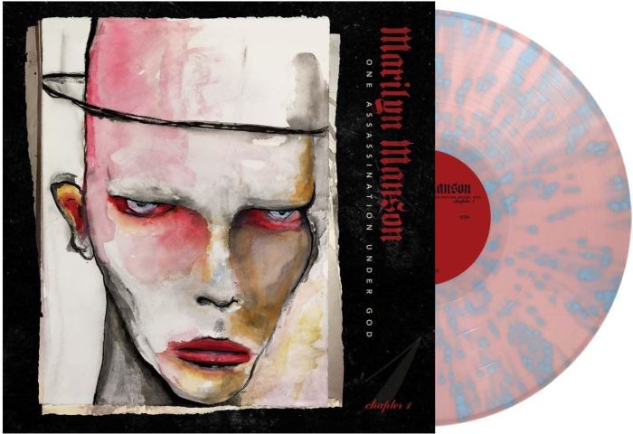 Manson, Marilyn - One Assassination Under God: Chapter 1 (Pastel Pink with Blue Splatter vinyl) - Vinyl - New