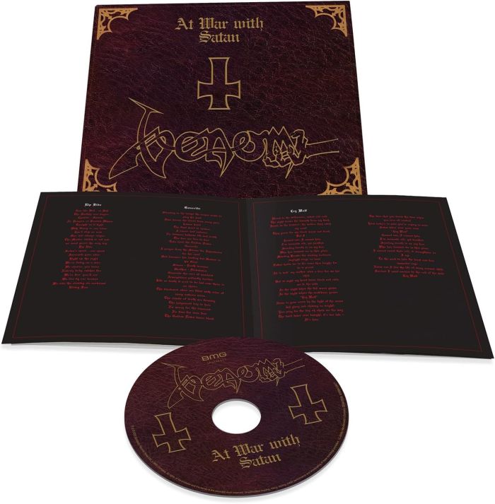 Venom - At War With Satan (2025 remastered digipak reissue with 8 bonus tracks) - CD - New
