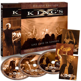 King's X - Live Love In London (2024 Deluxe Ed. 2CD/DVD reissue) - CD - New
