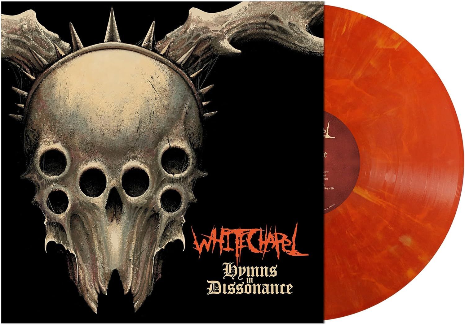 Whitechapel - Hymns In Dissonance (Eviscerate Orange/Yellow Marbled vinyl gatefold) - Vinyl - New