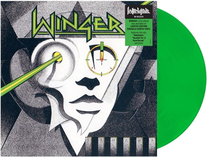 Winger - Winger (Ltd. Ed. 2024 Emerald Green vinyl reissue) - Vinyl - New