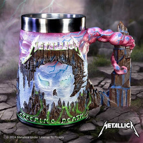 Metallica - Tankard Creeping Death - Pint (560ml) 14.5cm high quality resin cast w. removable stainless steel insert)
