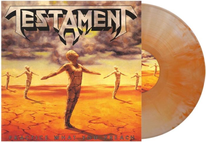 Testament - Practice What You Preach (2025 Orange & Bone Swirl vinyl reissue) - Vinyl - New