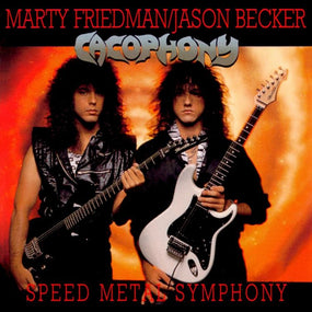 Cacophony (Marty Friedman/Jason Becker) - Speed Metal Symphony (Ltd. Ed. 2025 Black Ice vinyl remastered reissue) - Vinyl - New
