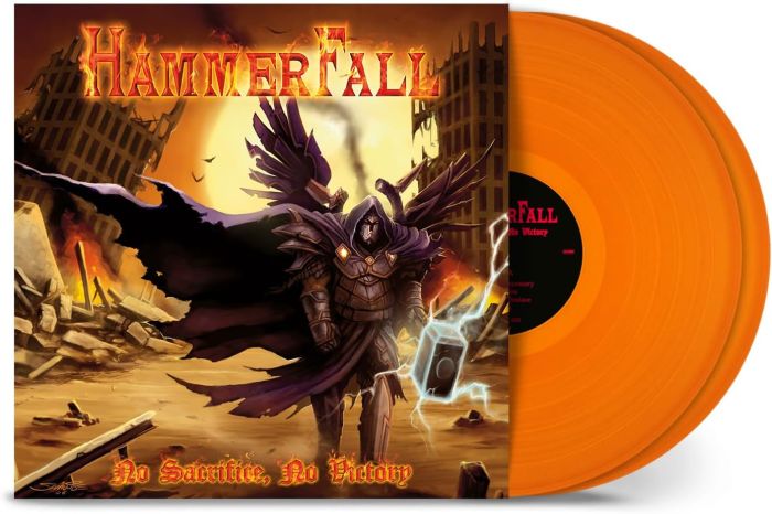 Hammerfall - No Sacrifice, No Victory (2025 2LP Orange vinyl gatefold reissue) - Vinyl - New
