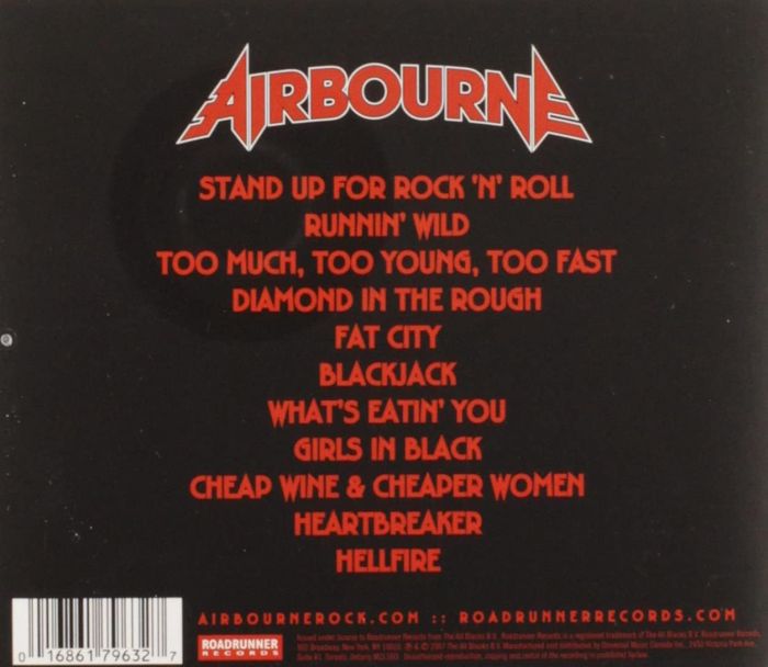 Airbourne - Runnin' Wild - CD - New