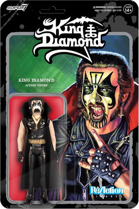 King Diamond - King Diamond 3.75 inch Super7 ReAction Figure